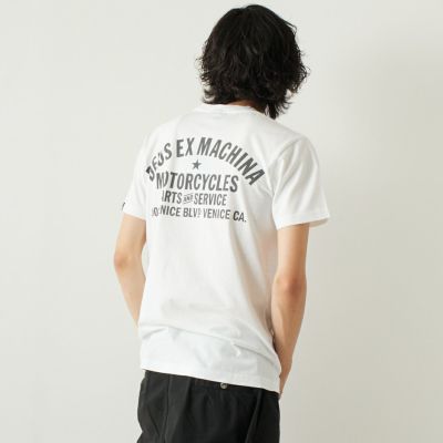 DEUS EX MACHINA [デウス エクス マキナ] SHIELD Tシャツ [T-DMW41808E