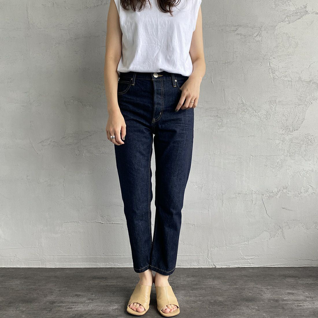 HUILA damege Denim 26インチBLACK BY MOUSSY-