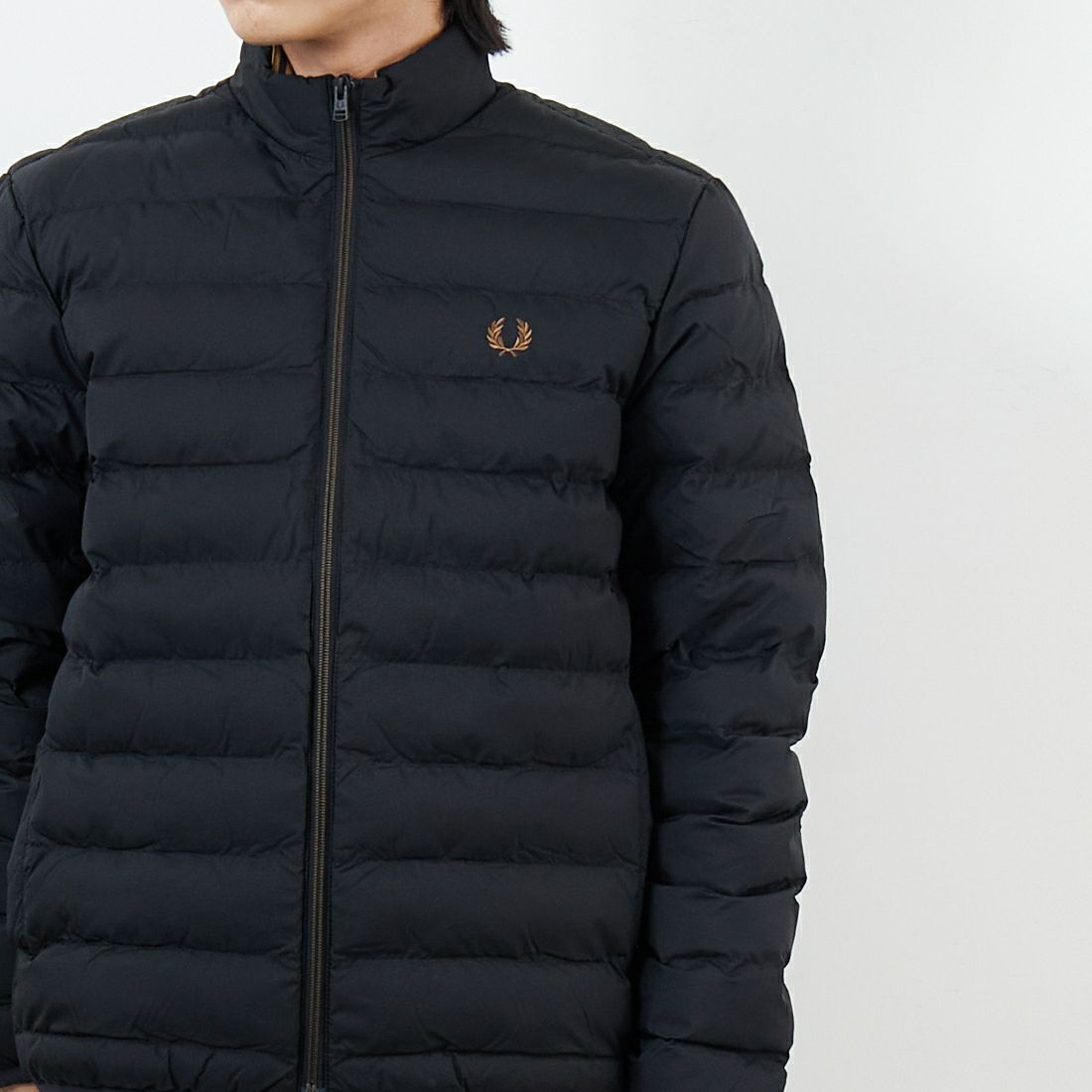 FRED PERRY [フレッドペリー] インサレーテッドジャケット [J4564] 102 BLACK