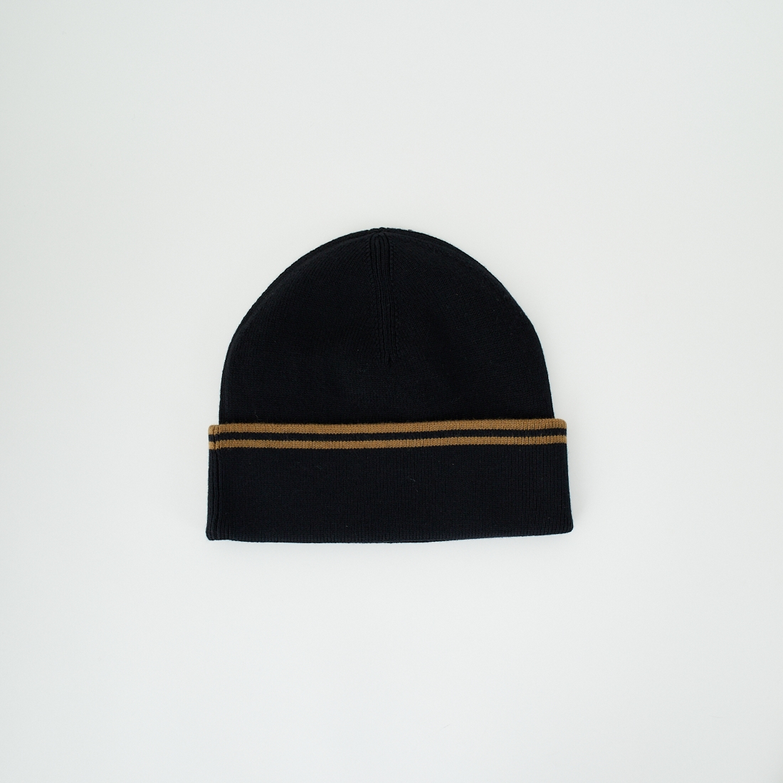 FRED PERRY [フレッドペリー] ツインティップ メリノウールビーニー [C9150] S77 BLK/SH