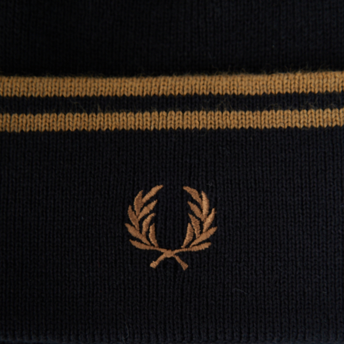 FRED PERRY [フレッドペリー] ツインティップ メリノウールビーニー [C9150] S77 BLK/SH