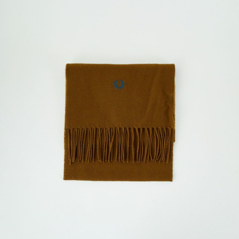 FRED PERRY [フレッドペリー] LAMBSWOOL SCARF [C4126]｜ジーンズ