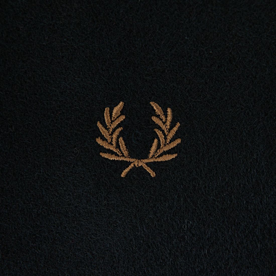 FRED PERRY [フレッドペリー] LAMBSWOOL SCARF [C4126] 102 BLACK