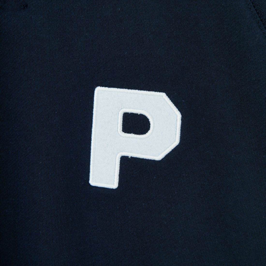POLeR [ポーラー] PATCH ラグランクルーネックスウェット [253MCV0037] NAVY