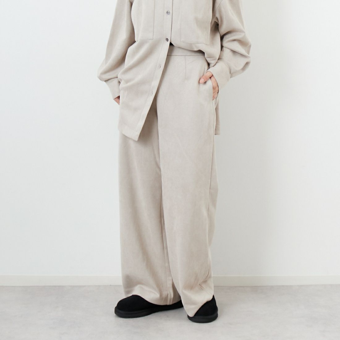 ﾍﾞｰｼﾞｭ&&モデル身長：162cm 着用サイズ：2&&