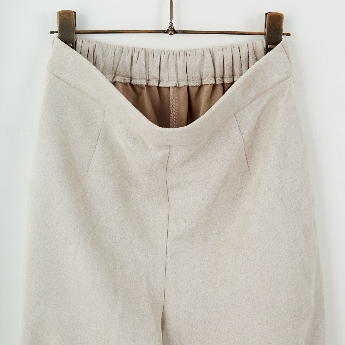 CLOCHE [クロシェ] スエードダンボールパンツ [55286556] ﾍﾞｰｼﾞｭ
