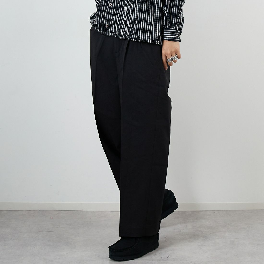 SLICK [スリック] テックツイルツータックスラックス [5161027