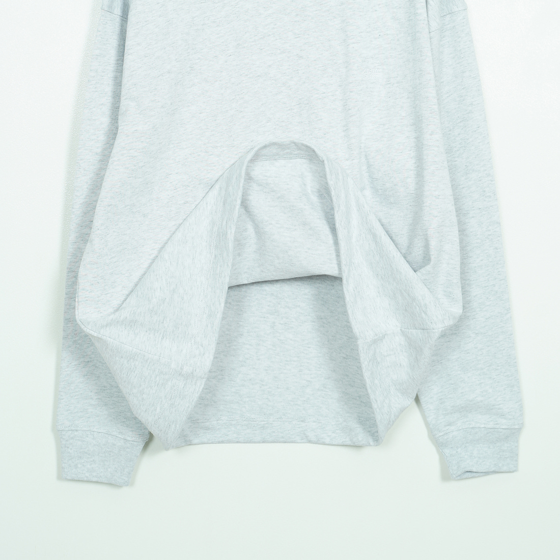 ONEITA [オニータ] ケミカル加工ドロストロングスリーブTシャツ [2523-468IN] ASH