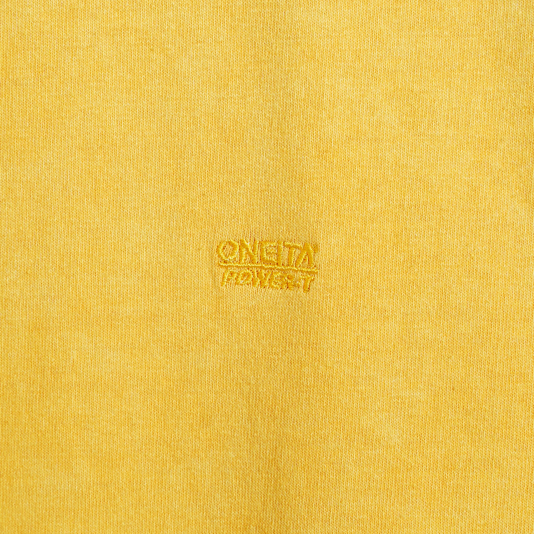 ONEITA [オニータ] ケミカル加工ドロストロングスリーブTシャツ [2523-468IN] MUSTARD