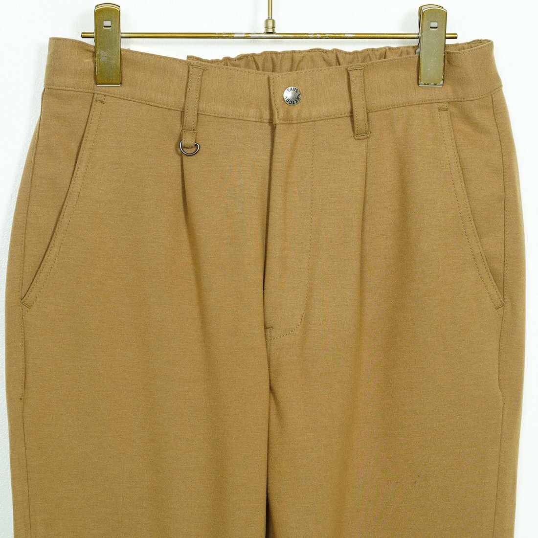 Jeans Factory Clothes [ジーンズファクトリークローズ] ソフトサーモポンチ1Pイージートラウザー [JFC-253-034] 67 BEG