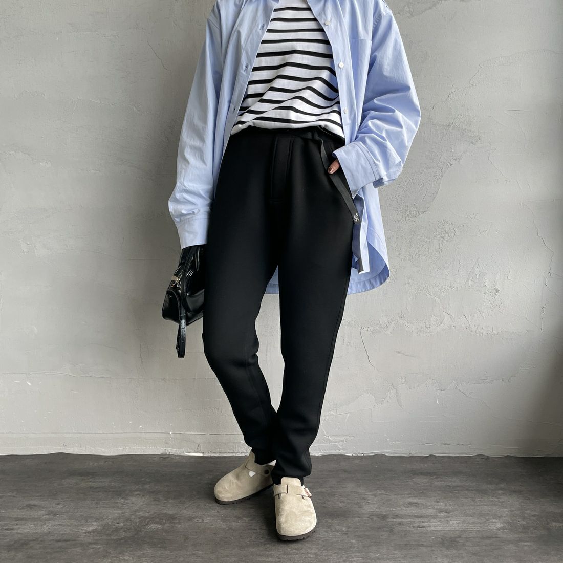 BLACK&&モデル身長：158cm 着用サイズ：S&&