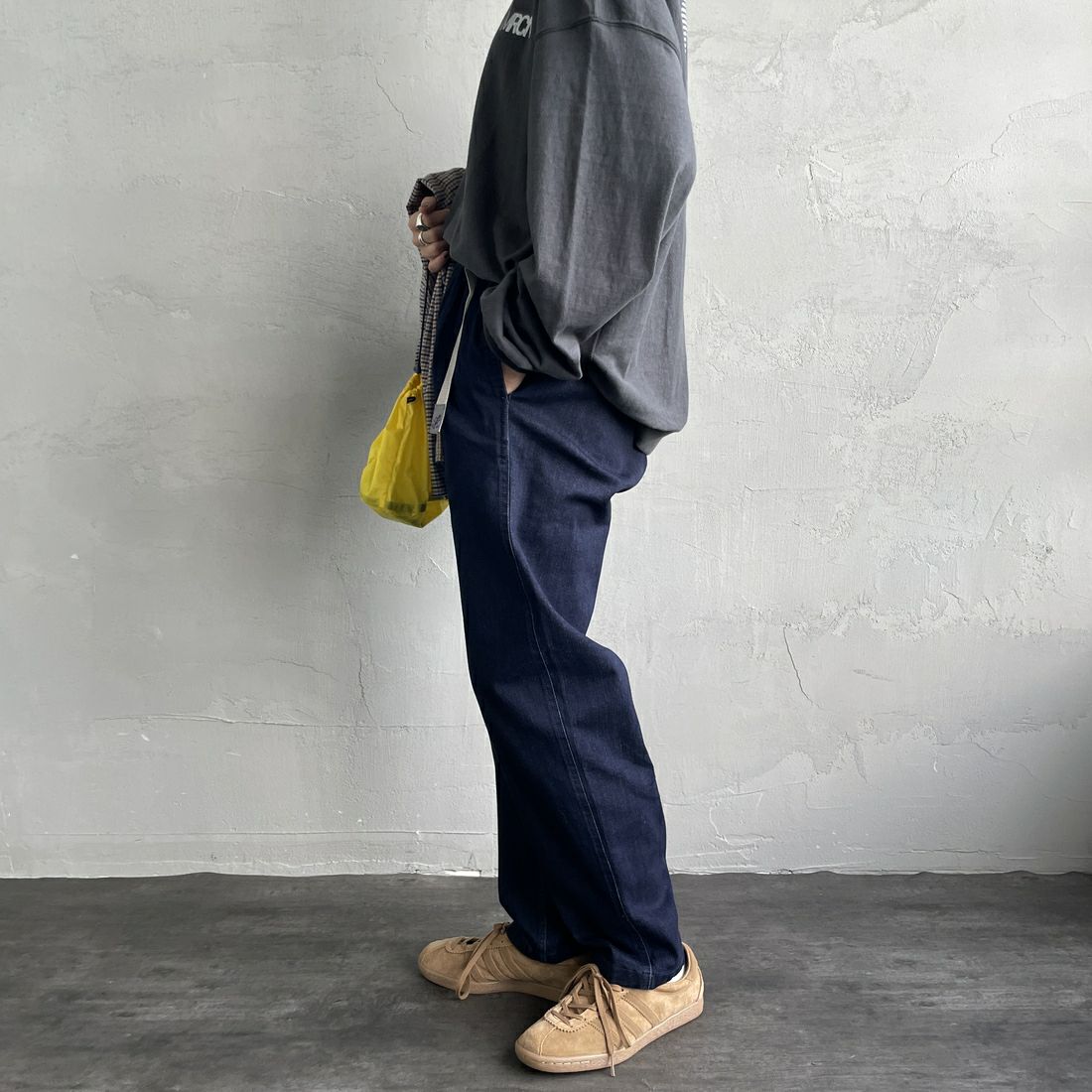 GRAMiCCi [グラミチ] 別注 ストレッチデニム エブリデイパンツ [GUP5-F1023-JF] D.USED BLU