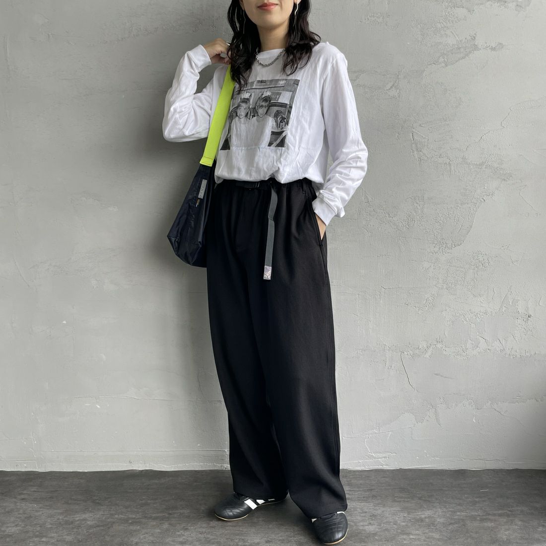 GRAMiCCi [グラミチ] 別注 ウールライク ワイドパンツ [GUP5-F1025-JF