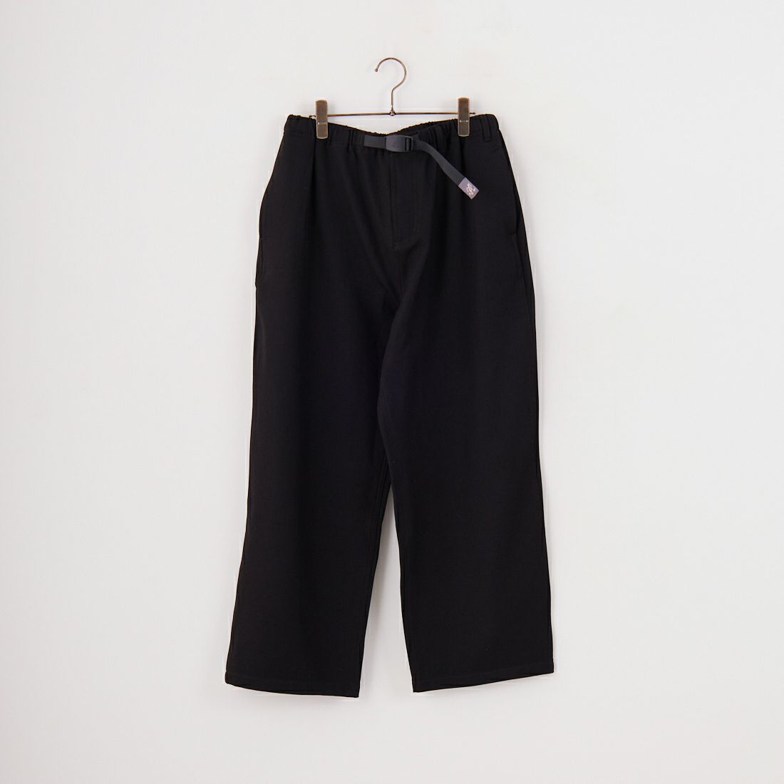 GRAMiCCi [グラミチ] 別注 ウールライク ワイドパンツ [GUP5-F1025-JF] BLACK
