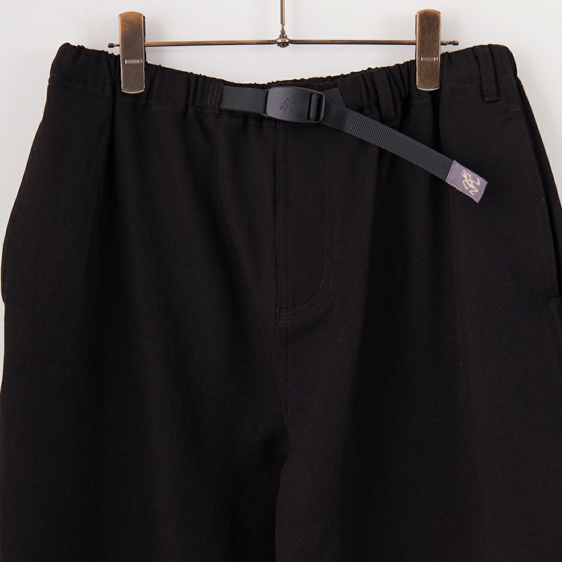 GRAMiCCi [グラミチ] 別注 ウールライク ワイドパンツ [GUP5-F1025-JF] BLACK