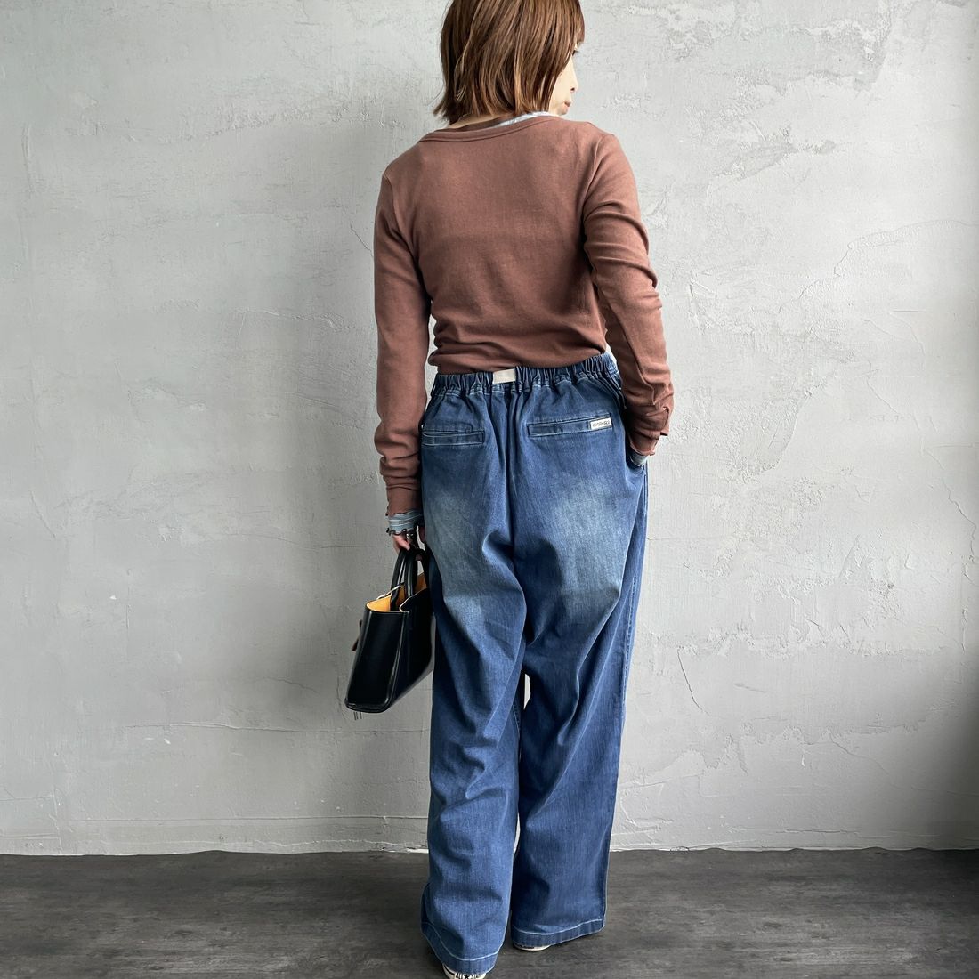 GRAMiCCi [グラミチ] 別注 ワイドデニムパンツ [GUP5-F1089-JF] D.USED BLU