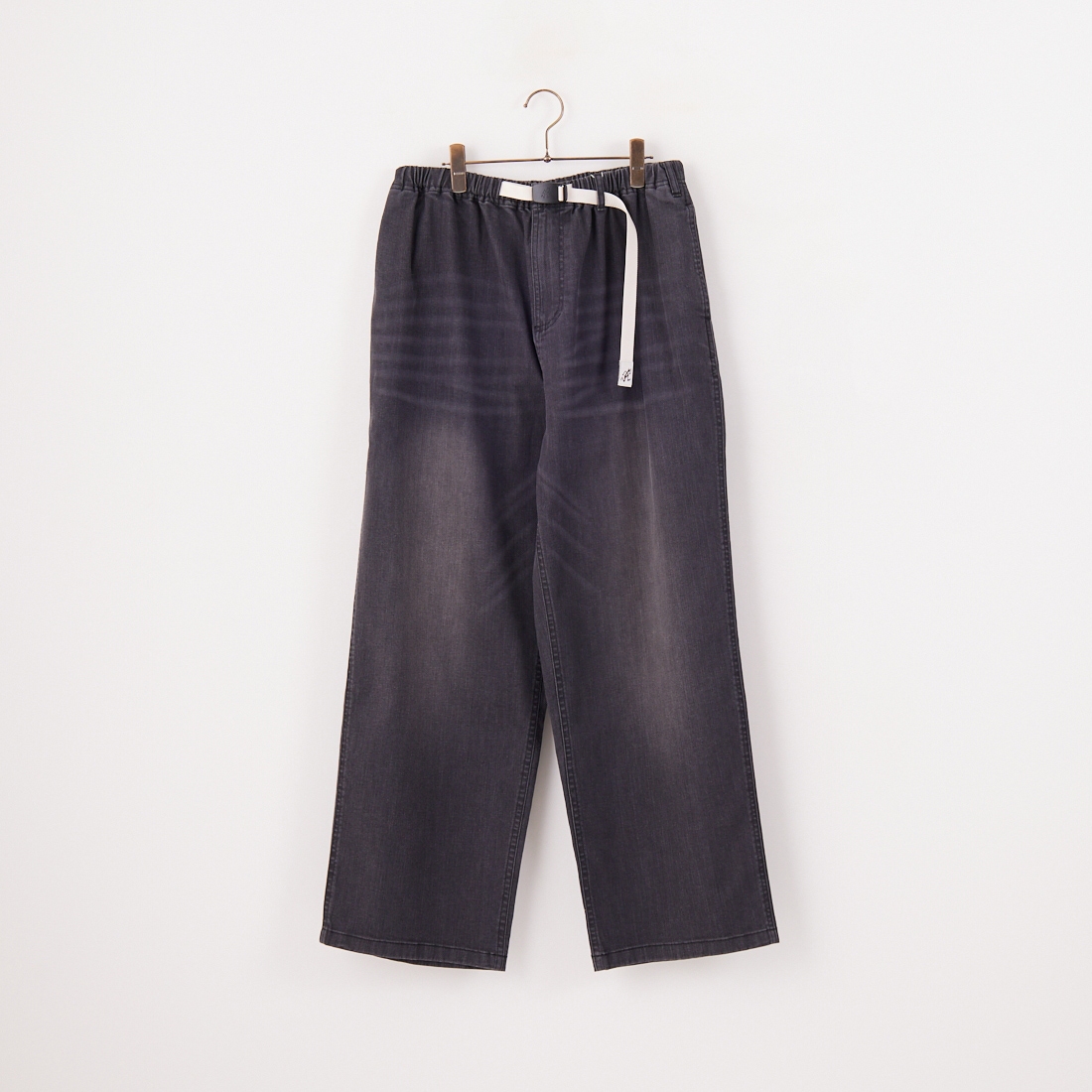 GRAMiCCi [グラミチ] 別注 ワイドデニムパンツ [GUP5-F1089-JF] BLK USED