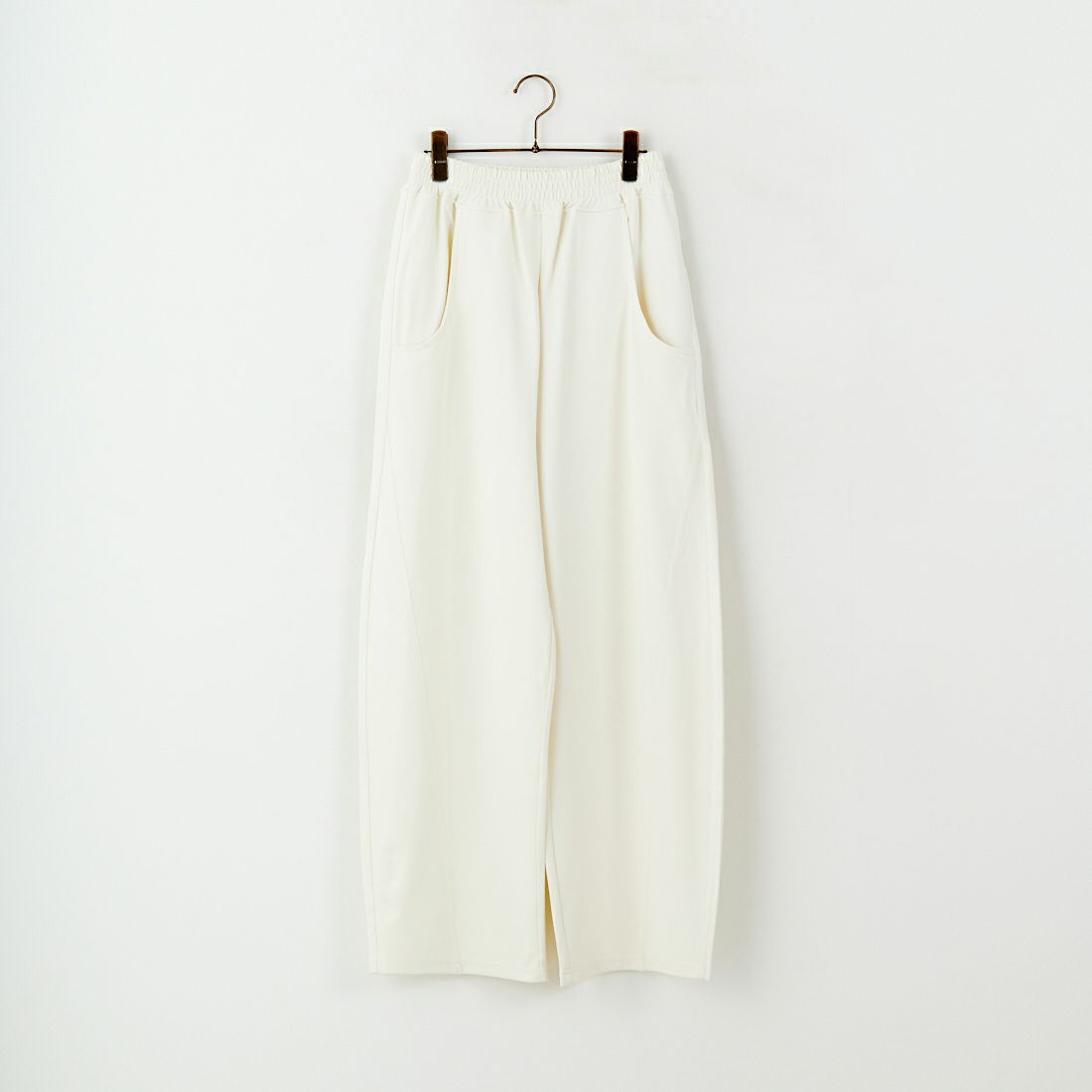 DIGNITE COLLIER [ディニテコリエ] カットカーブパンツ [80256045] 031 ｵﾌ