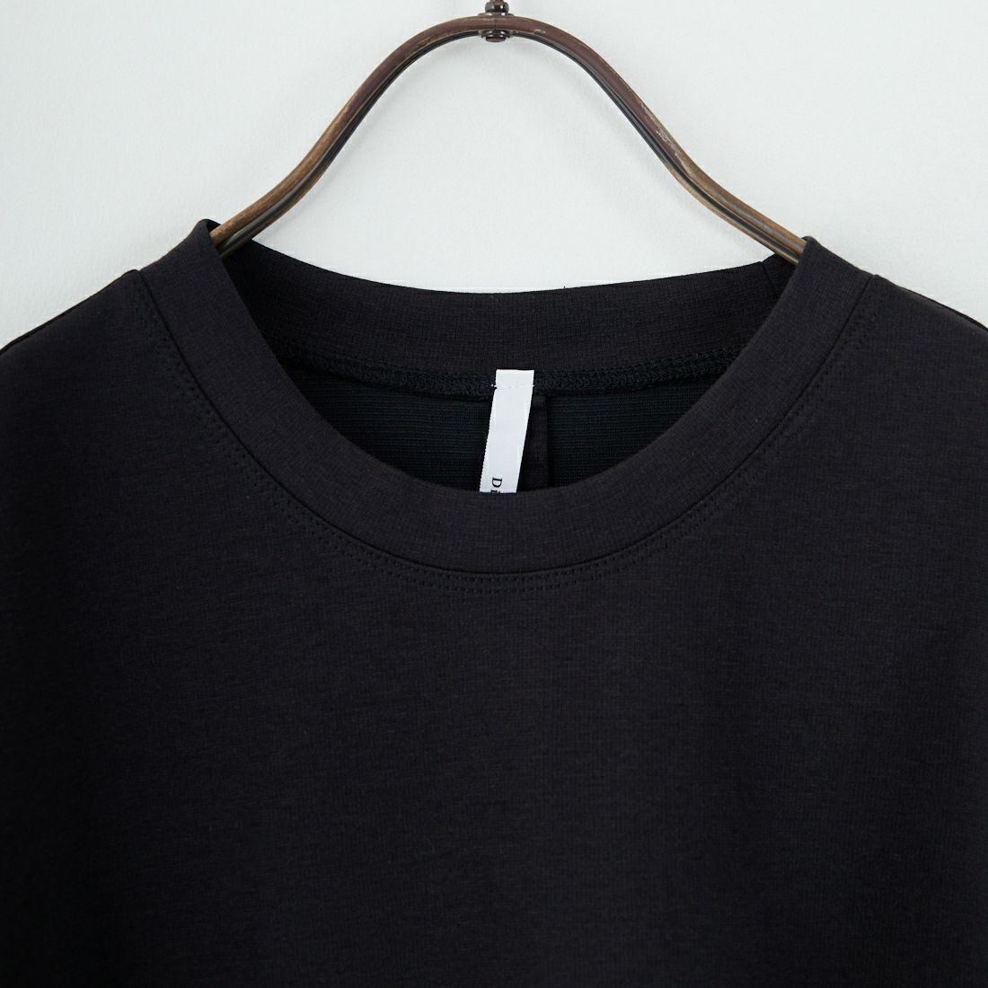 DIGNITE COLLIER [ディニテコリエ] 裾切替長袖カットソー [80990210-2] 004 ﾌﾞﾗｯｸ