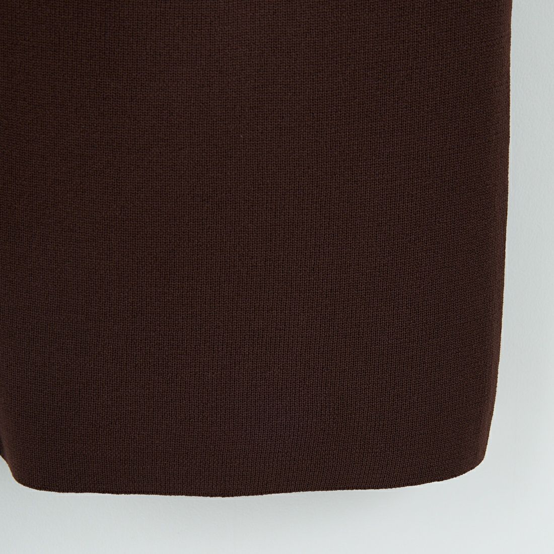 Maison de L'allure [メゾン ドゥ ラリュール] 2WAYジップナローニットスカート [M25131025] 28 BROWN
