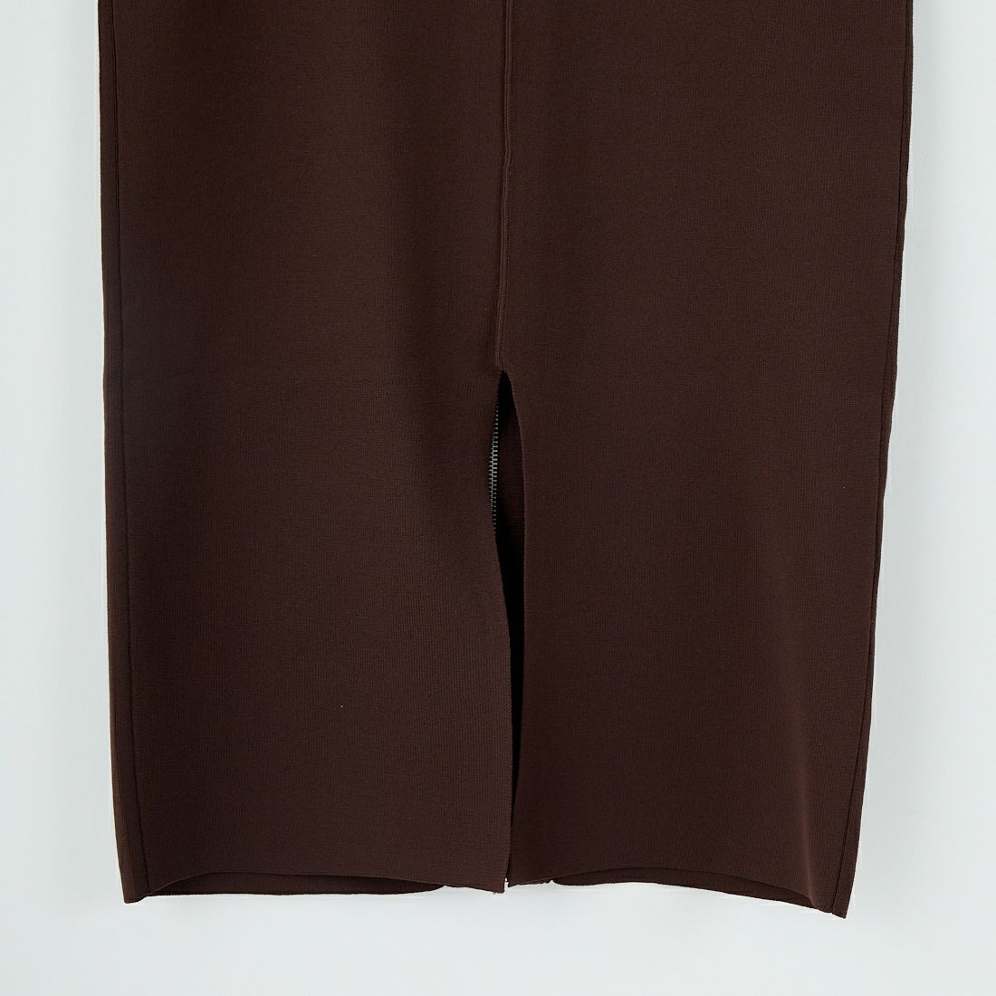 Maison de L'allure [メゾン ドゥ ラリュール] 2WAYジップナローニットスカート [M25131025] 28 BROWN