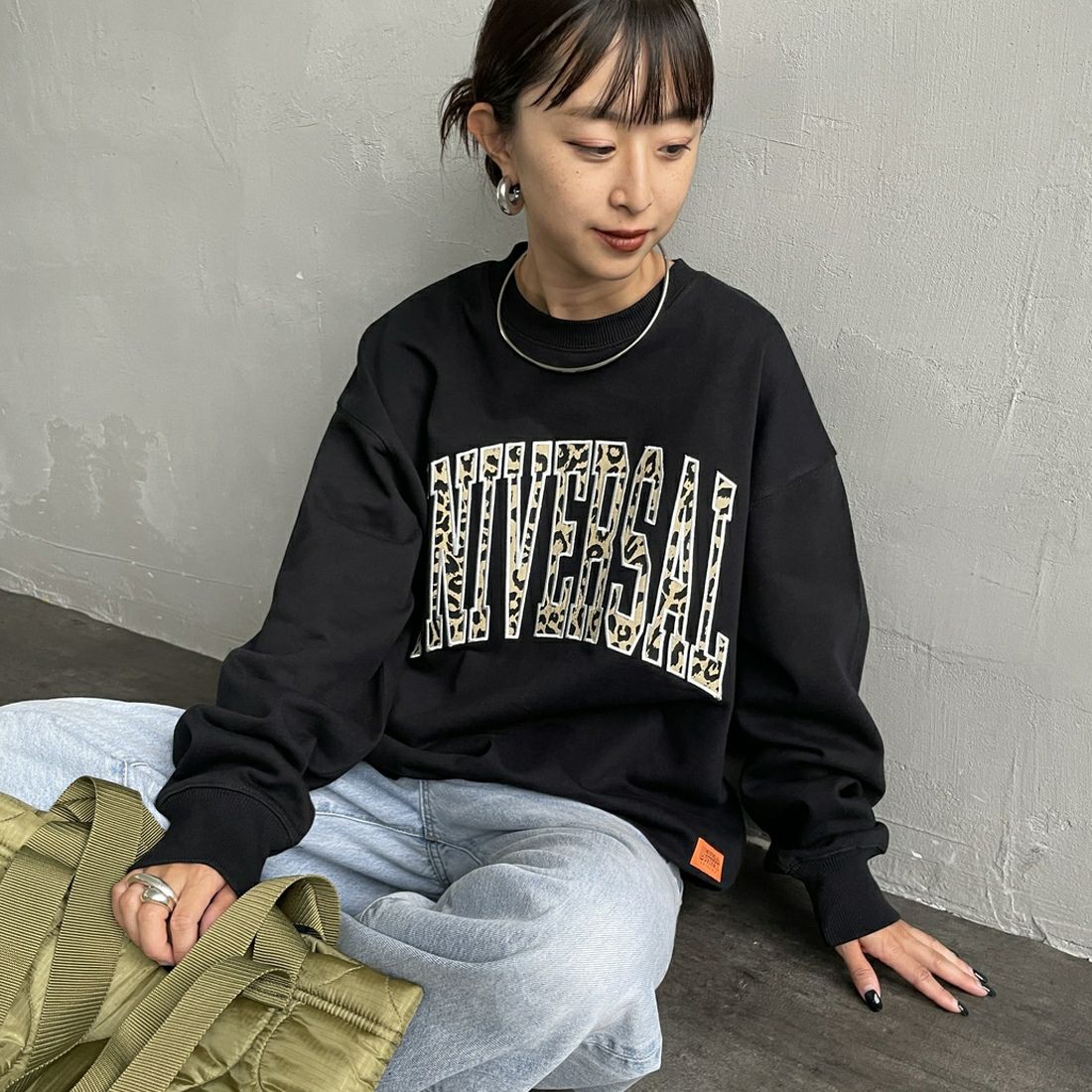 BLACK&&モデル身長：150cm 着用サイズ：S&&