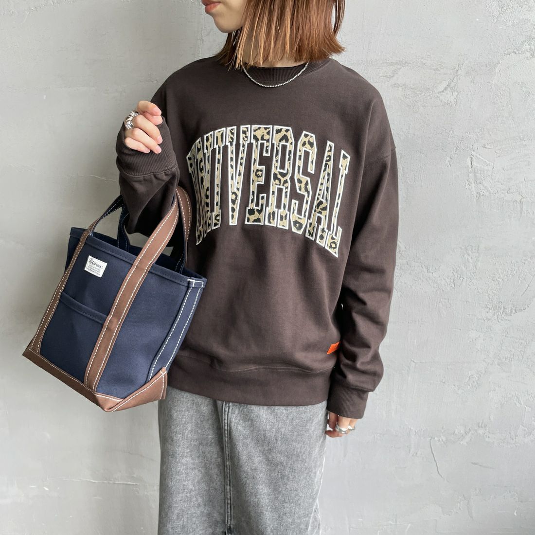 BROWN&&モデル身長：158cm 着用サイズ：S&&