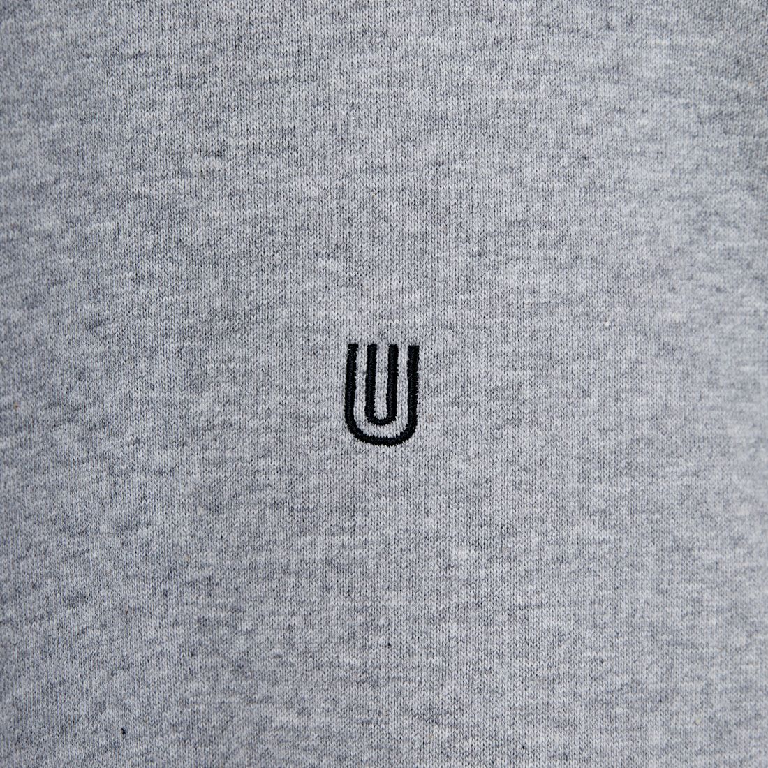UNIVERSAL OVERALL [ユニバーサルオーバーオール] 別注 レオパードポケット カバーオールスウェット [U2531226IN-JF] ASH