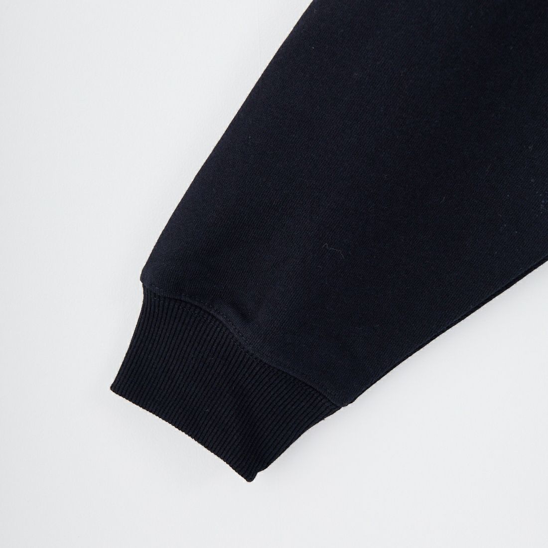 UNIVERSAL OVERALL [ユニバーサルオーバーオール] 別注 レオパードポケット カバーオールスウェット [U2531226IN-JF] BLACK