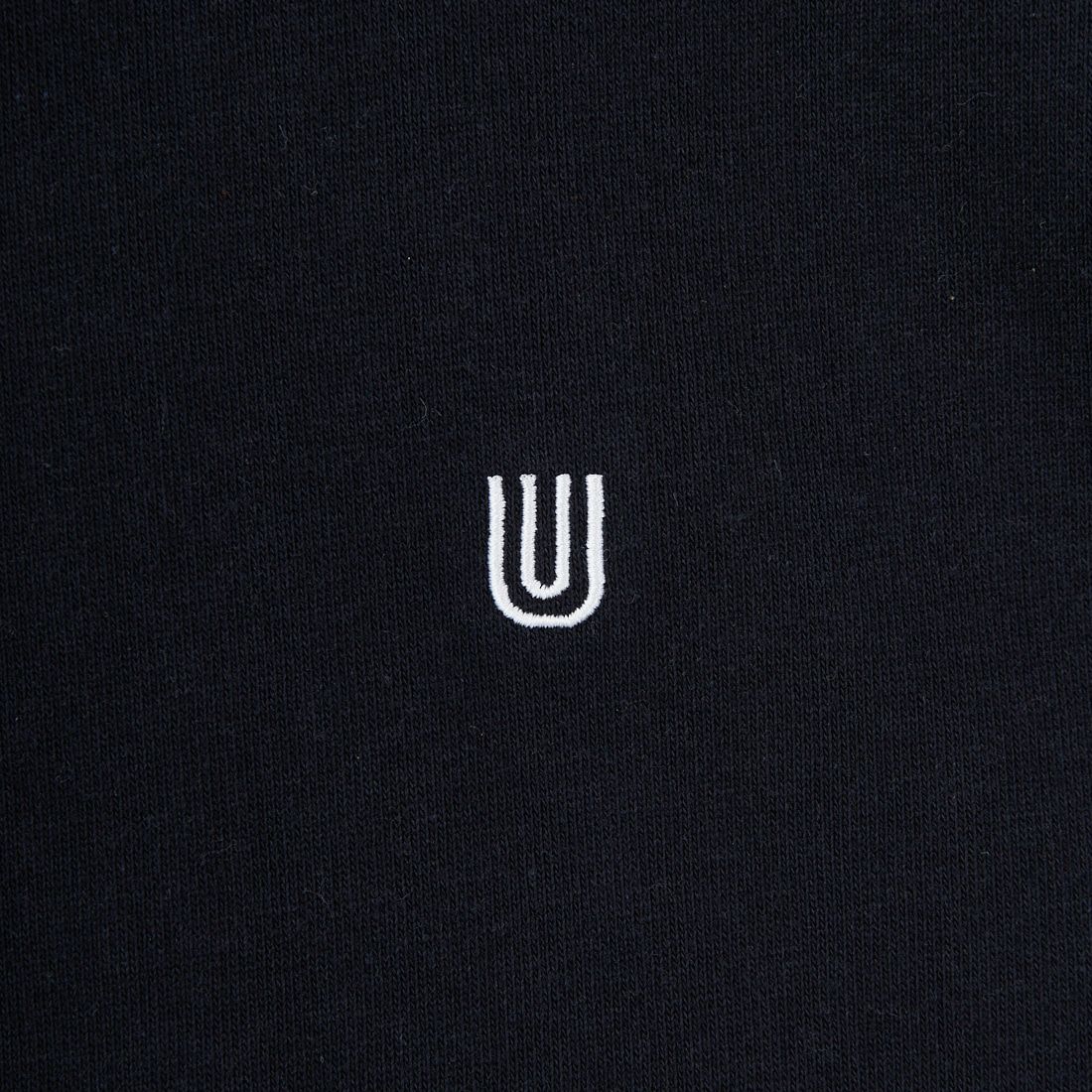 UNIVERSAL OVERALL [ユニバーサルオーバーオール] 別注 レオパードポケット カバーオールスウェット [U2531226IN-JF] BLACK