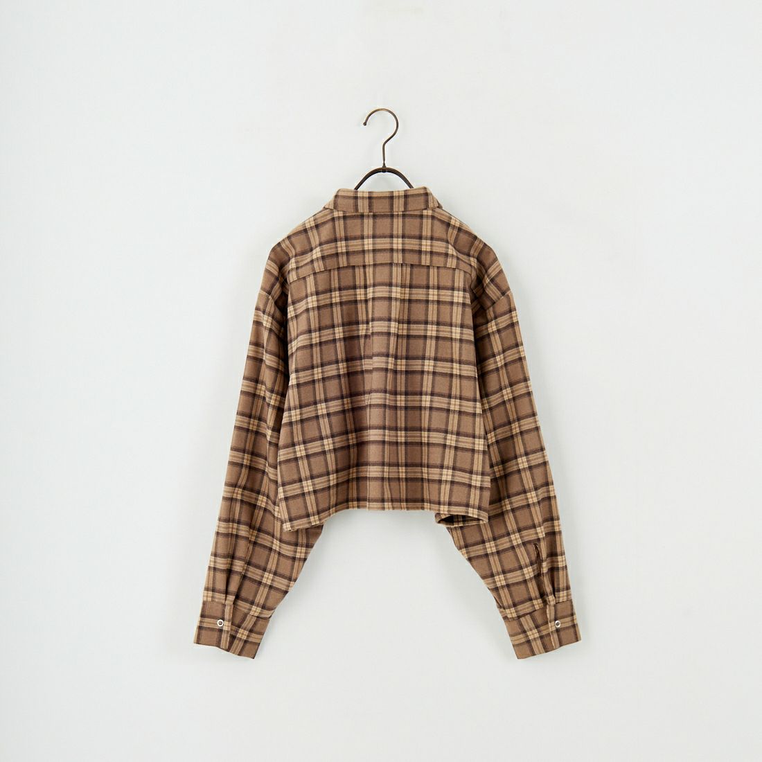 UNIVERSAL OVERALL [ユニバーサルオーバーオール] 別注 ショート丈ビッグポケットシャツ [U2533158IN-JF] BEIGE