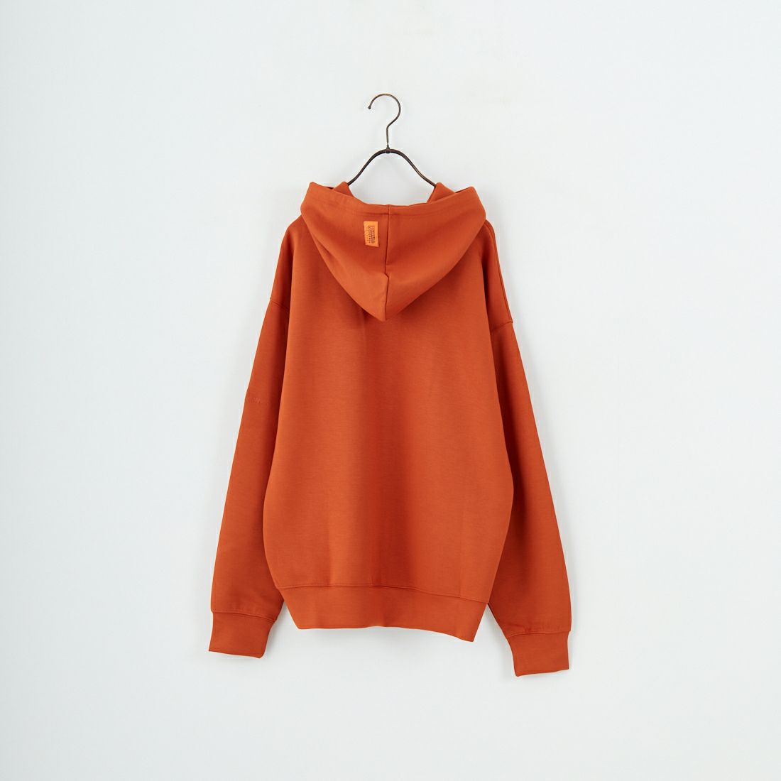 UNIVERSAL OVERALL [ユニバーサルオーバーオール] 別注 ワンポイントロゴ刺繍 ポンチ スウェットパーカー [U2531230IN-JF] ORANGE