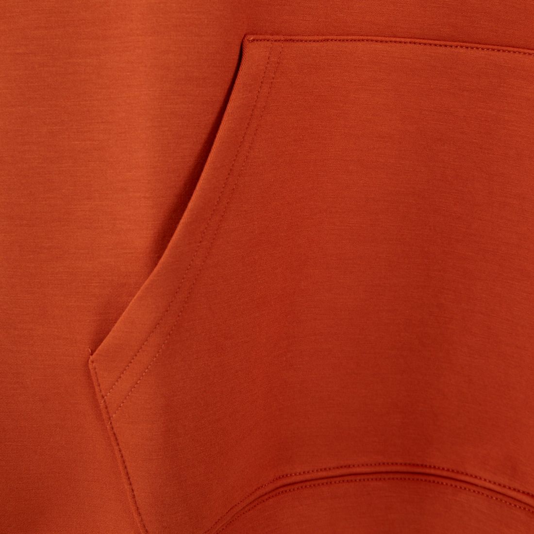 UNIVERSAL OVERALL [ユニバーサルオーバーオール] 別注 ワンポイントロゴ刺繍 ポンチ スウェットパーカー [U2531230IN-JF] ORANGE