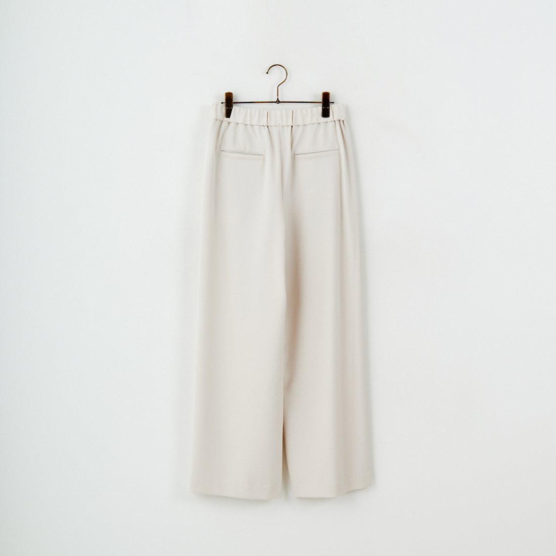Jeans Factory Clothes [ジーンズファクトリークローズ] 杢調ツイルストレッチワイドパンツ [J-4826] 200 ﾍﾞｰｼﾞｭ