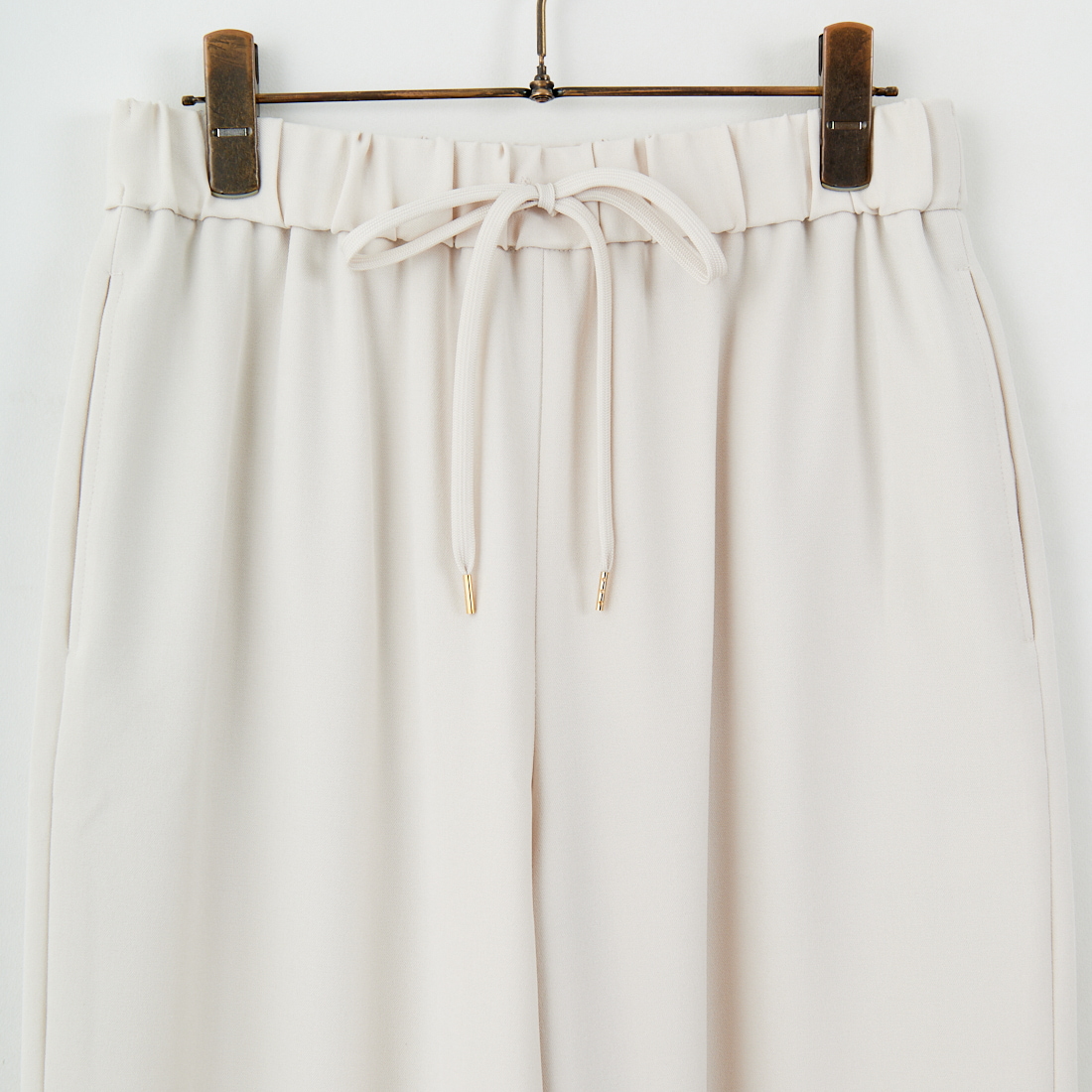Jeans Factory Clothes [ジーンズファクトリークローズ] 杢調ツイルストレッチワイドパンツ [J-4826] 200 ﾍﾞｰｼﾞｭ