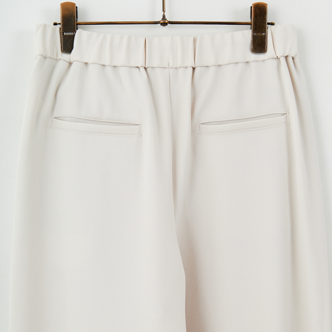 Jeans Factory Clothes [ジーンズファクトリークローズ] 杢調ツイルストレッチワイドパンツ [J-4826] 200 ﾍﾞｰｼﾞｭ