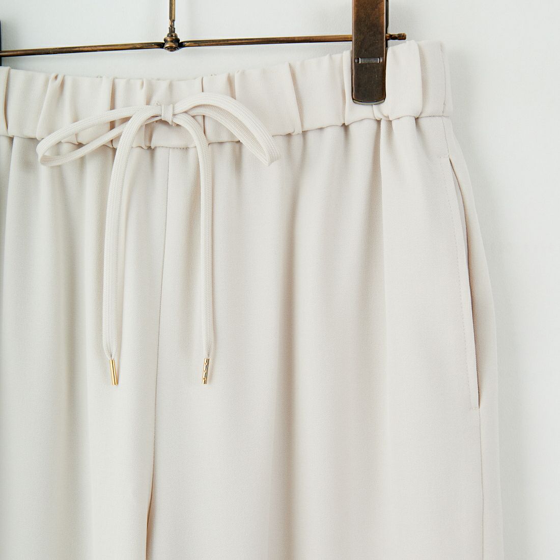 Jeans Factory Clothes [ジーンズファクトリークローズ] 杢調ツイルストレッチワイドパンツ [J-4826] 200 ﾍﾞｰｼﾞｭ