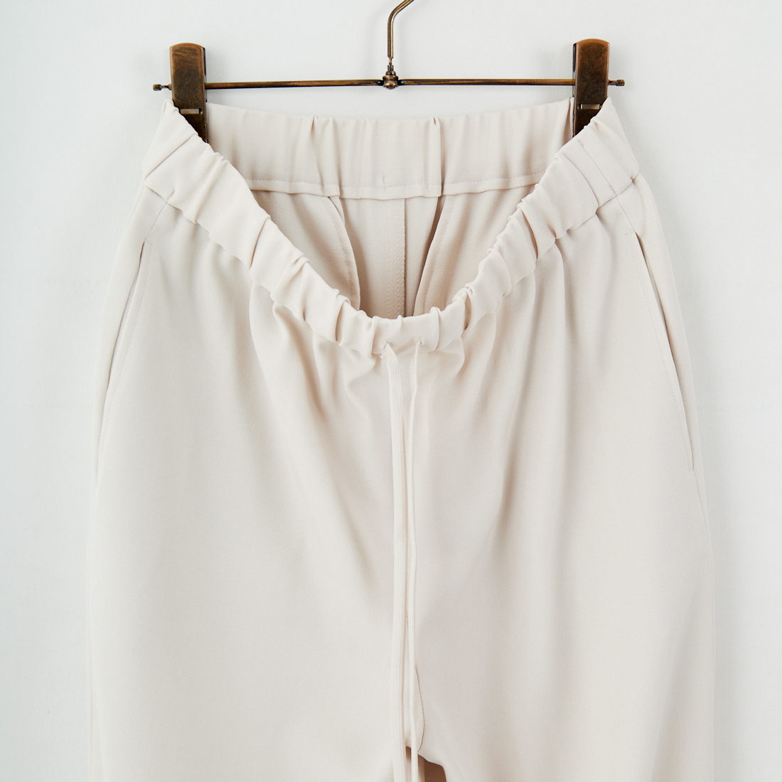 Jeans Factory Clothes [ジーンズファクトリークローズ] 杢調ツイルストレッチワイドパンツ [J-4826] 200 ﾍﾞｰｼﾞｭ