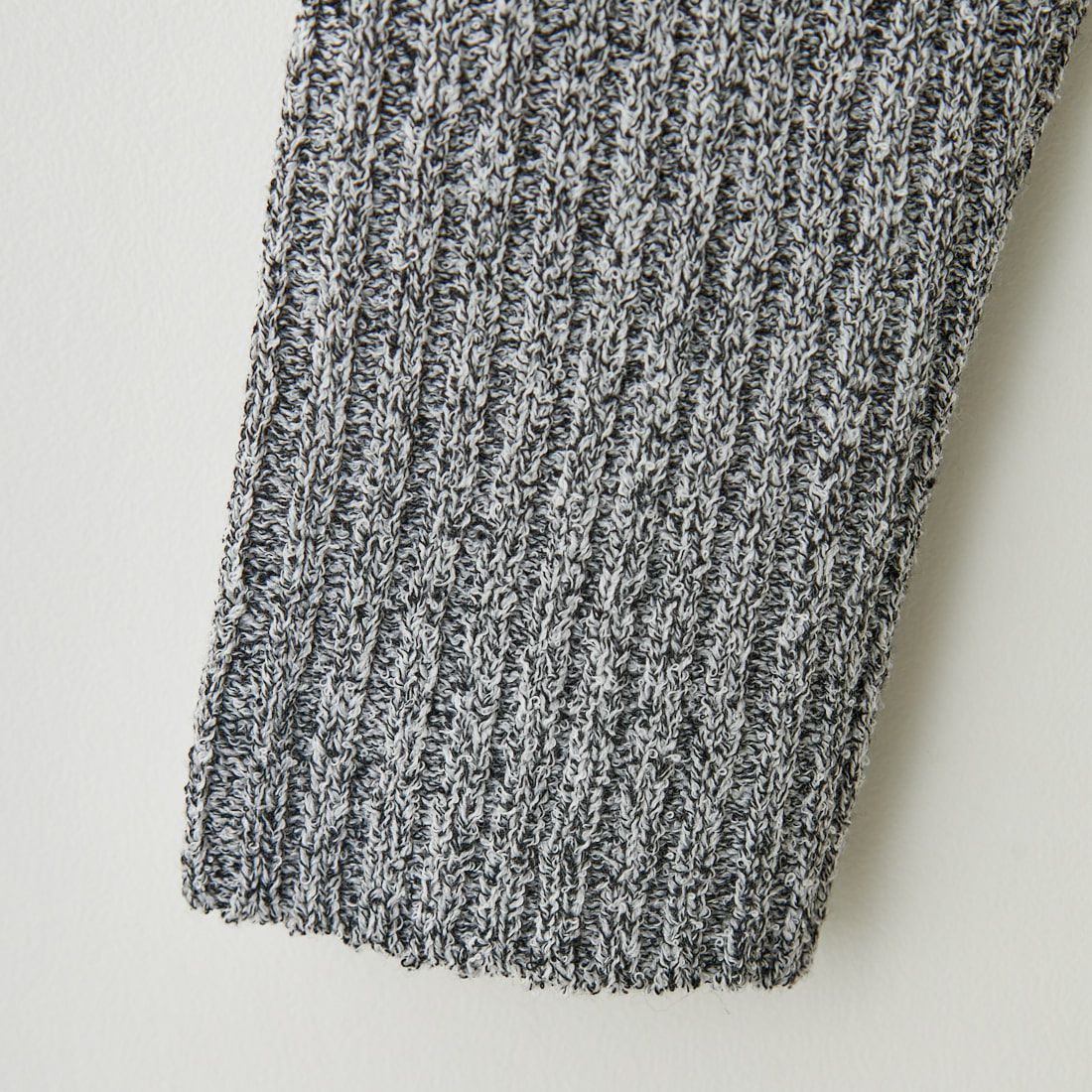 nenom [ネノム] 2WAY メランジリボンニットカーディガン [NE25131026] 09 BLACK