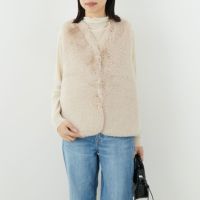 153 ﾍﾞｰｼﾞｭ&&モデル身長：162cm 着用サイズ：F&&