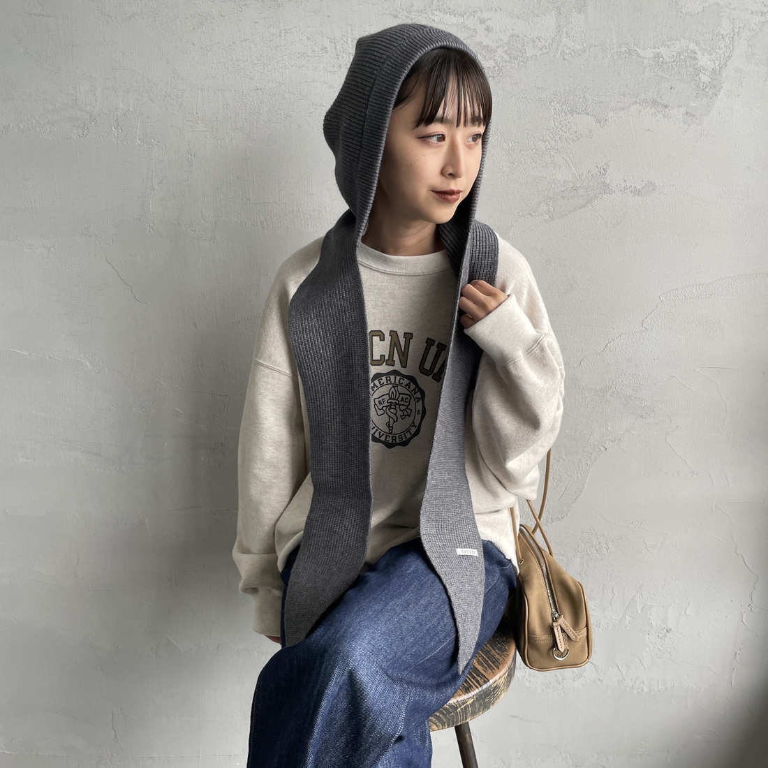 nenom [ネノム] バラクラバフードマフラー [NE25131029] 07 GRAY