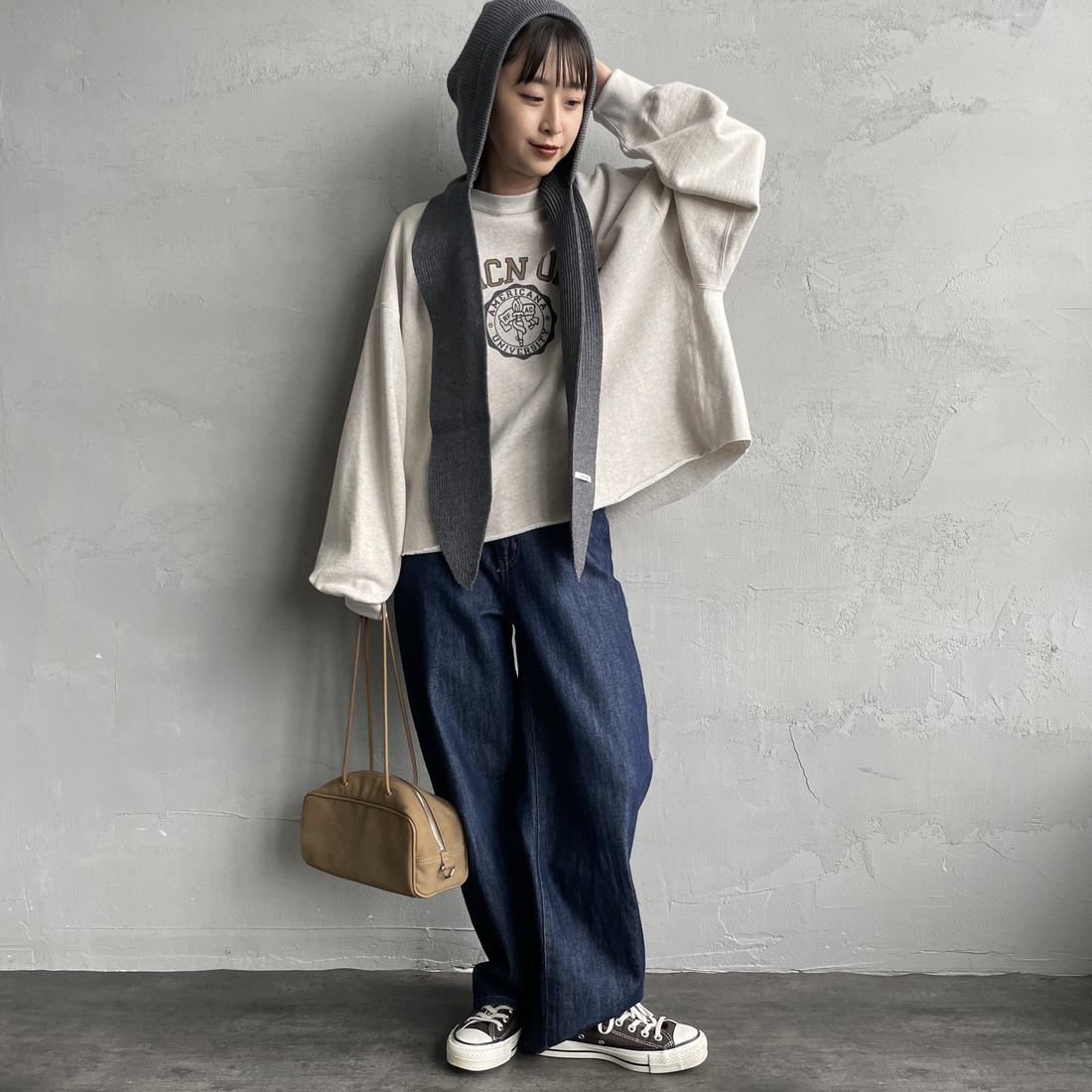 nenom [ネノム] バラクラバフードマフラー [NE25131029] 07 GRAY
