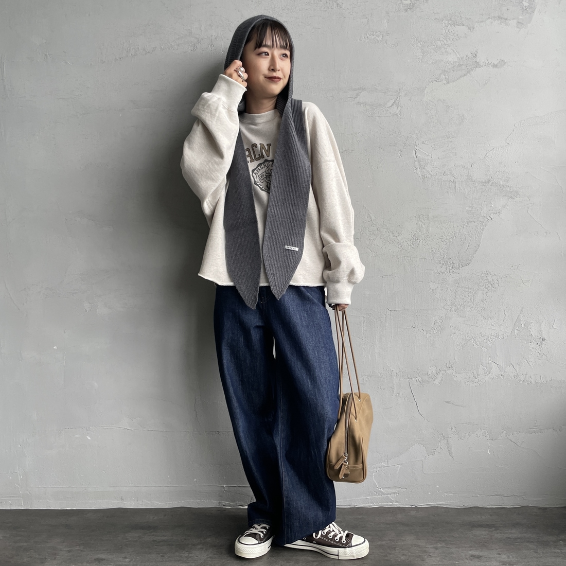 nenom [ネノム] バラクラバフードマフラー [NE25131029] 07 GRAY