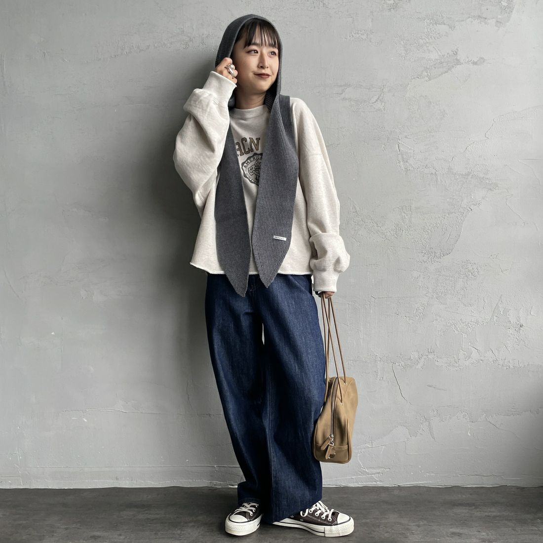 nenom [ネノム] バラクラバフードマフラー [NE25131029] 07 GRAY