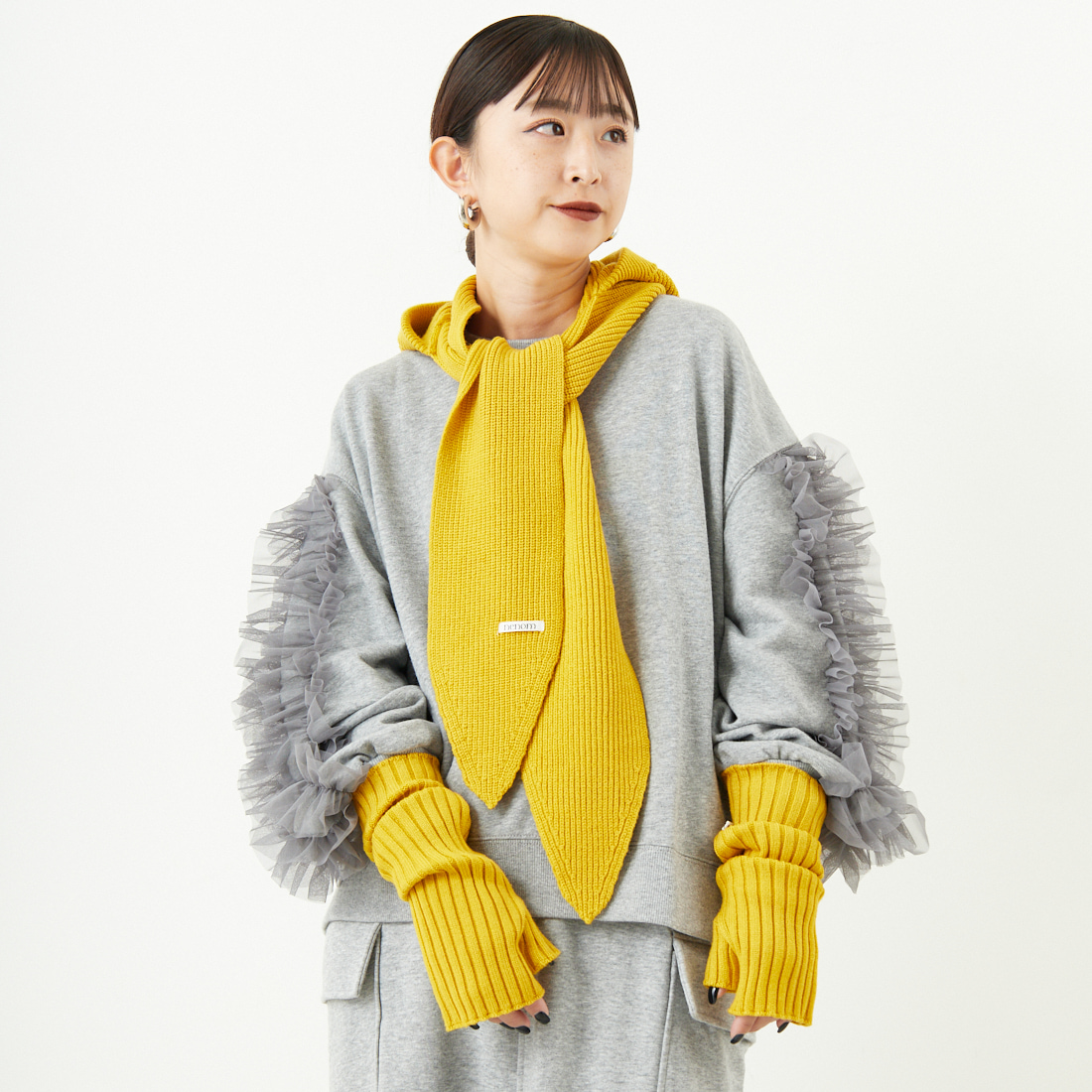 nenom [ネノム] バラクラバフードマフラー [NE25131029] 31 YELLOW
