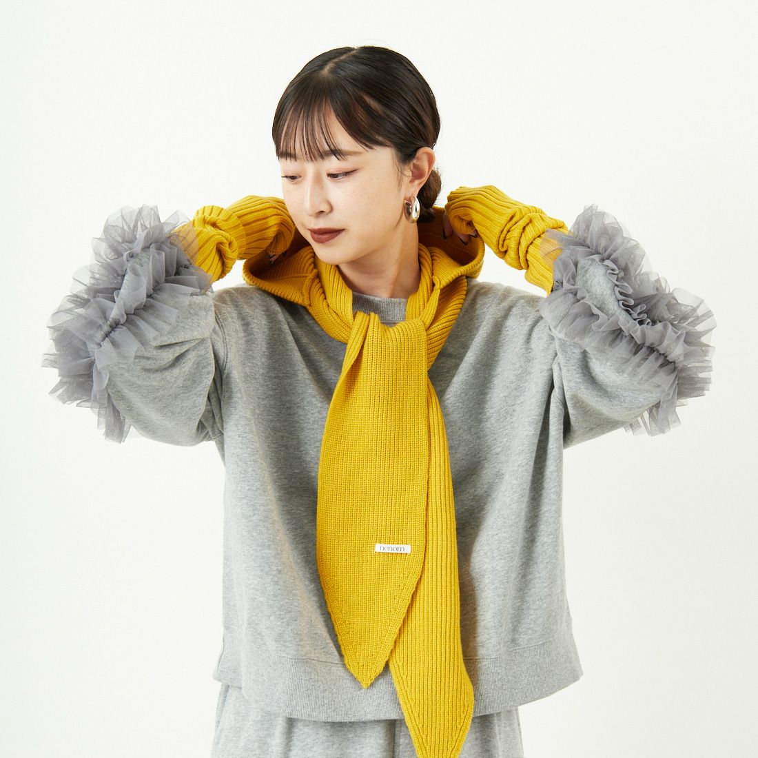 nenom [ネノム] バラクラバフードマフラー [NE25131029] 31 YELLOW