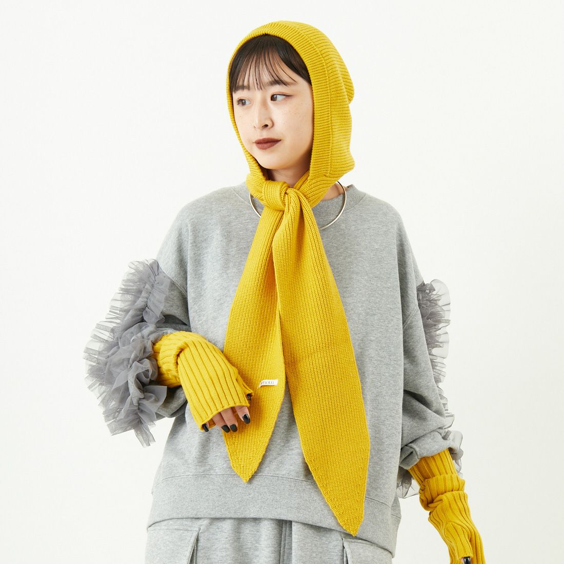 nenom [ネノム] バラクラバフードマフラー [NE25131029] 31 YELLOW