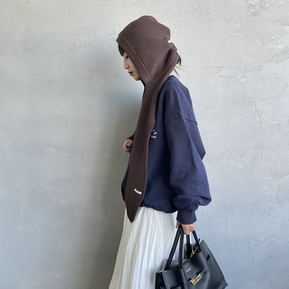 nenom [ネノム] バラクラバフードマフラー [NE25131029] 28 BROWN