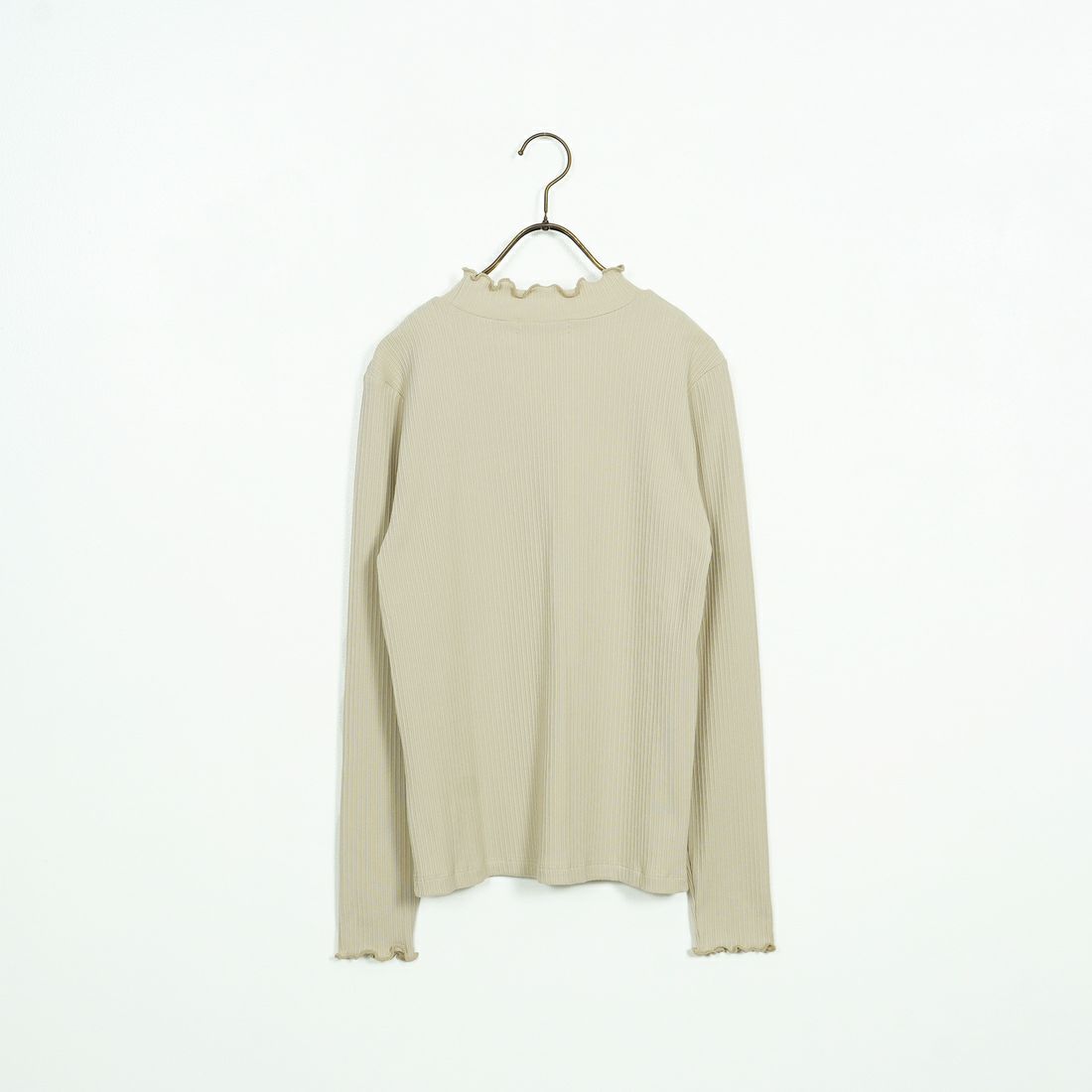 Jf Ready Made [ジェイエフレディメイド] ランダムテレコメローハイネックTシャツ [3104107] 714 ｸﾞﾚｰﾍﾞ