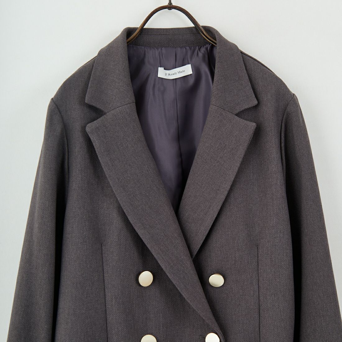 Jf Ready Made [ジェイエフレディメイド] メランジ2WAYカルゼジャケット [785530] 13 ﾁｬｺｰﾙｸﾞ